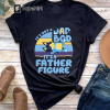 Bluey Rad Dad T Shirt, Father Day Tee, Bluey Dad Shirt, Bluey Family Shirt, Rad Dad Bluey Tee, Bluey and Bandit Tee, Dad Life Shirt