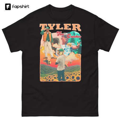 Tyler The Creator T Shirt, Retro Graphic Tee, Bootleg T Shirt, Retro Shirt 90s, Hip Hop Tshirt, Bootleg Rap Tee, Retro Rap Shirt