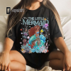 The Little Mermaid Comfort Colors Shirt, The Little Mermaid Black T-Shirt, Black Girl Magic Shirt, Ariel Princess Shirt, Disney Women Shirt