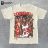 Vintage Bootleg Inspired Tee | Michael Jordan Vintage T-shirt | Vintage Wash T shirt