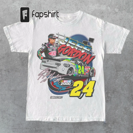 Vintage 90s Jeff Gordon Nascar Racing T-Shirt, Y2k Vintage Graphic Style Shirt, Retro Racing Graphic Tee, Unisex Race Shirt, Race Gift