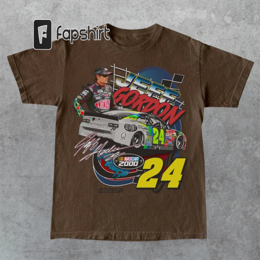 Vintage 90s Jeff Gordon Nascar Racing T-Shirt, Y2k Vintage Graphic Style Shirt, Retro Racing Graphic Tee, Unisex Race Shirt, Race Gift