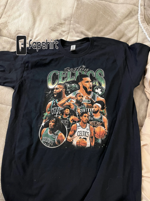 Jayson Tatum, Jaylen Brown, Marcus Smart, Grant Williams Shirt, Basketball shirt, Classic 90s Graphic Tee, Unisex, Vintage Bootleg, Retro