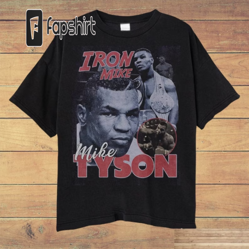 Vintage Mike Tyson Iron Mike T-shirt, Mike Tyson Shirt, Iron Mike Graphic Tee, Boxing Sport Legend Unisex T Shirt