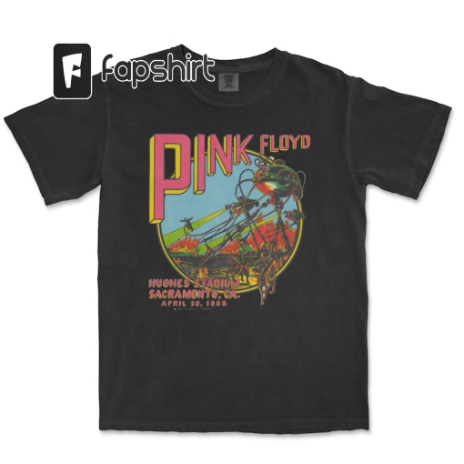 Pink Floyd 1988 Shirt, Comfort Colors Shirt, Vintage Style Shirt, (Not Vintage)