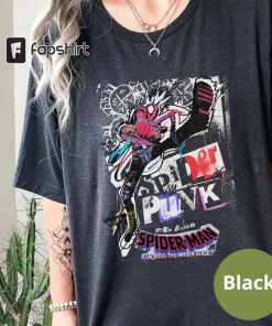 Retro Spider Punk Comfort Colors Shirt, Spider-Man…