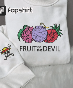 Fruit Of The Devil One Piece Embroidered…