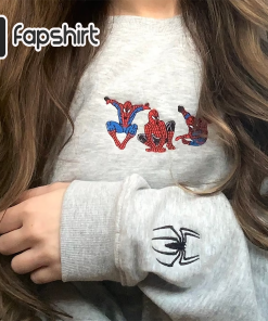 Spiderman Unisex No Way Home Embroidered Sweater/Hoodie