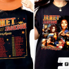 90s Janet Jackson Vintage T Shirt, Janet Jackson T Shirts, Janet Jackson Together Again Tour 2023, Hip Hop Tshirt