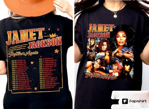 90s Janet Jackson Vintage T Shirt, Janet Jackson T Shirts, Janet Jackson Together Again Tour 2023, Hip Hop Tshirt, Janet Jackson Merch