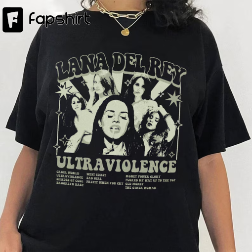 Retro Lana Del Rey Shirt, Lana Del Rey Ultraviolence Shirt, Happiness Is A Butterfly Shirt, Retro Lana Del Rey Merch, Lana Del Rey Tour 2023