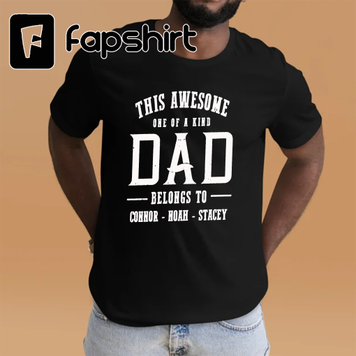 Personalized Shirt for Grandpa Shirt with Kids, Gifts for Grandpa Shirts, Fathers Day Birthday Gifts, Gifts for Men Shirt