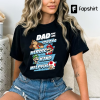 Mens Funny dad jokes in dad-a-base vintage for father’s day T-Shirt