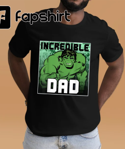 Hulk Father’s Day Incredible Dad Graphic T-Shirt