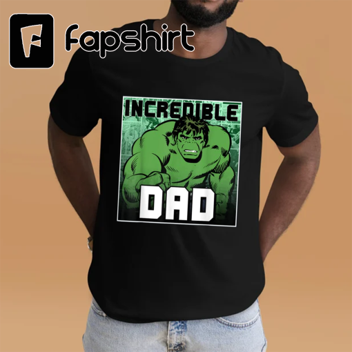 Hulk Father’s Day Incredible Dad Graphic T-Shirt