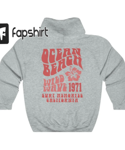 Ocean Beach Hoodie Aesthetic Hoodie Tumblr Sweatshirt…