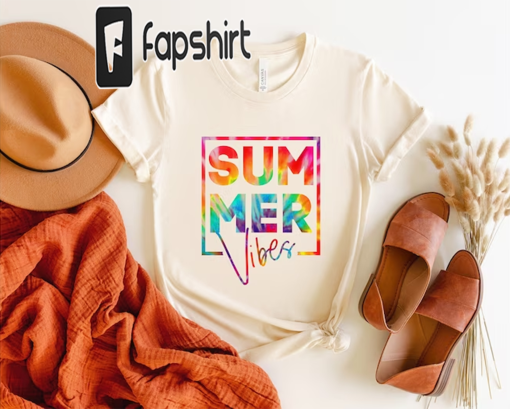 Summer Vibes Shirt, Summer Shirt, Summer Vibes, Vacation Shirt, Summer Tee, Summer Vacation Tee, Fun Summer Shirt, Summer Tee, Beach shirts