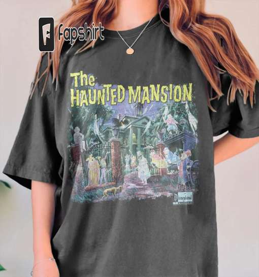 The Haunted Mansion 1969 Tshirt, Halloween Shirt, Haunted Mansion Tee, Halloween Gifts, Retro Halloween Hoodie, Crewneck Sweatshirt #2