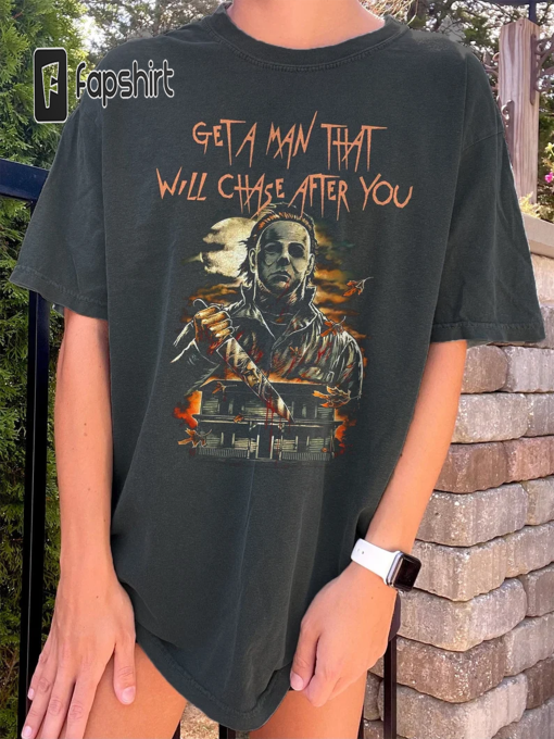 Michael Myers Halloween Vintage Tshirt, Halloween Shirt, Friday the 13th Shirts, Horror Movie Tee, Halloween Party, Hoodie, Sweatshirt