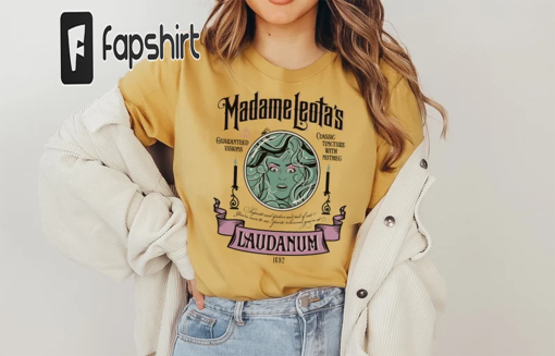 Madame Leota’s Laudanum Teal / Haunted Mansion / Disney Inspired Shirt