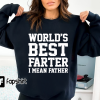 Dad Shirt Gifts for Dads Fathers Day World’s Best Farter Funny T Shirts for Men