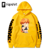 Karasuno Hoodie Hinata Shoyo Cosplay Sweatshirt Pullover Jersey Hooded Sweater