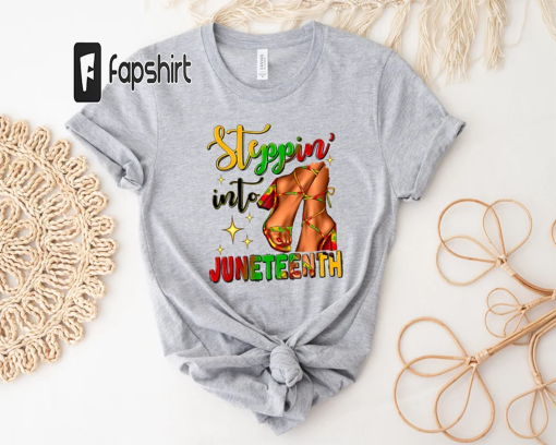 Stepping Into Juneteenth Shirt, 1865 Juneteenth Shirt, Juneteenth Shirt, Freedom Shirt, African American Juneteenth Shirt, Black History