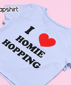 I Love Homie Hopping Crop Top |…