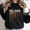 Melanin Queen Tee African American Strong Black Natural Afro T-Shirt