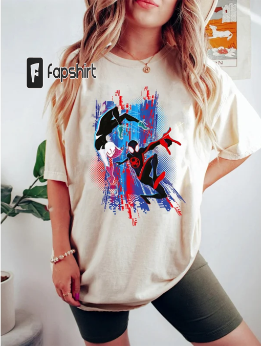 Spider-Man Across the Spider Verse Shirt, Spider Peter Parker, Spider Man Miles Morales Shirt, Ghost Spider Gwen Stacy, Marvel Fan Gift