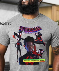 Spider-Man: Across the Spider-Verse Shirt, Miles Morales…