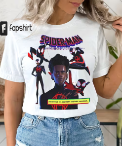 Spider-Man: Across the Spider-Verse Shirt, Miles Morales…