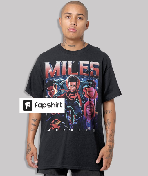 Miles Morales T-shirt | Miles Morales Shirt | Spider-Man Across the Spider-Verse Shirt | Spiderman Gift | Spiderman Fan graphic tee