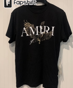 AMIRI Eagle Shirt, Simple Logo Amiri Shirt,…