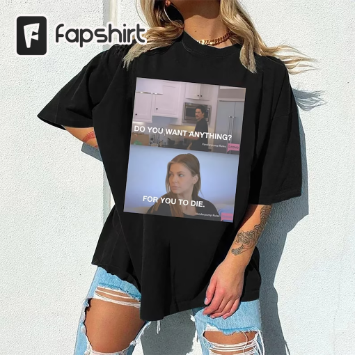 Scandoval 2023 Ariana For You To Die Bravo TV Midseason Trailer Screengrab Meme T-shirt, Team Ariana Vanderpump Rules Shirt