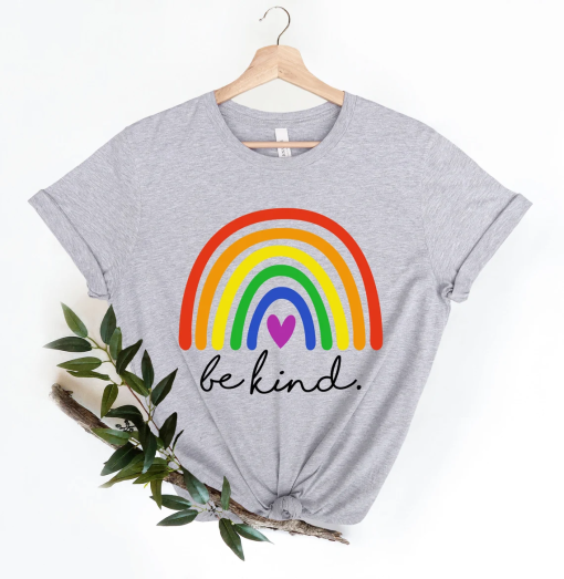 Be Kind Sign Language Shirt, Be Kind Shirt, LGBT Pride Shirt, Be Kind Rainbow Shirt, Inspirational Shirt, Kindness Shirt, Equality Shirt