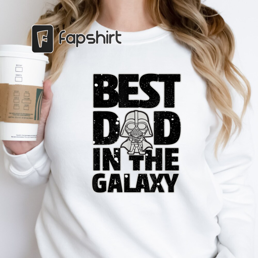 Star Wars Best Dad in the Galaxy Darth Vader T-Shirt