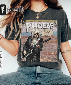 Phoebe Bridgers Comic Shirt, 90S Vintage Merch…