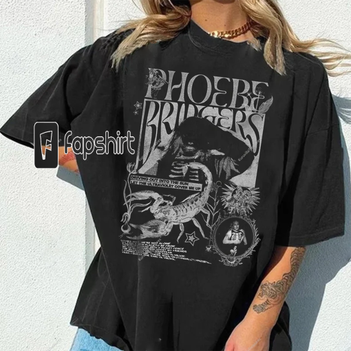 Vintage Phoebe Bridgers Tour Shirt, I Know The End Lyric Tee, Punisher, Aesthetic Band Tee, Phoebe On Tour, Gift For Fan