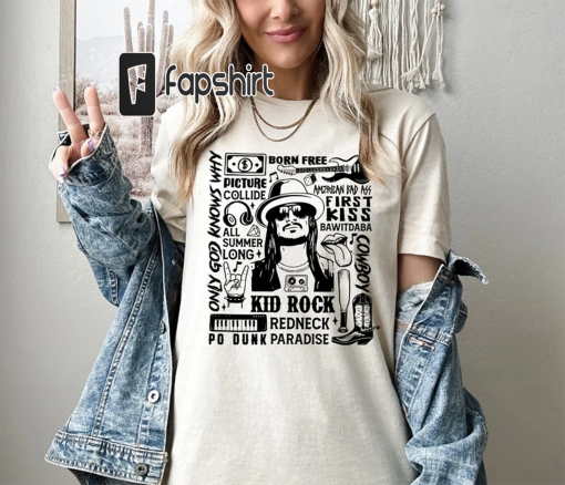 Kid Rock T-Shirt | Country Music Lover Gift | Kid Rock Shirt | Concert Tee | Unisex Graphic Shirt