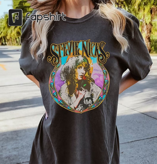 Stevie Nicks Shirt, Vintage Fleetwood Mac Unisex T-shirt Short Sleeve