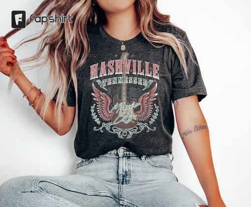 Nashville Tennessee Music City Concert Tshirt | Girls Trip To Nashville Shirt | Music City Shirt | Country Music Tee | Festival Top | 12345