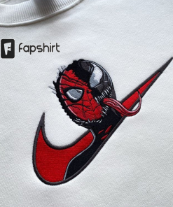 Reverse Spiderman embroidered sweatshirt, Spiderman Across the…