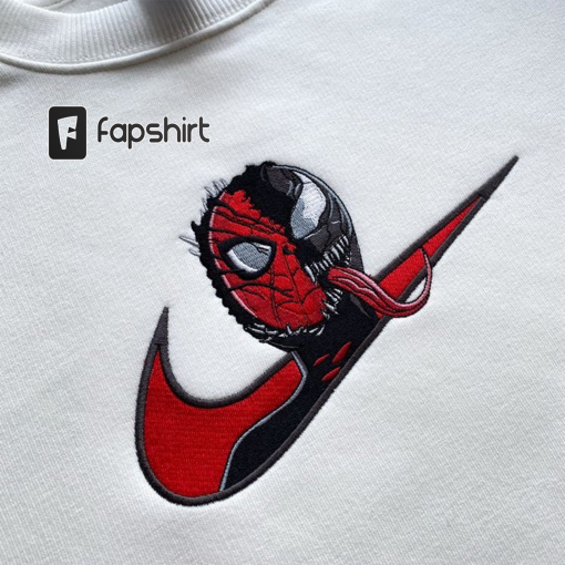 Reverse Spiderman embroidered sweatshirt, Spiderman Across the Spider-Verse Unisex Shirt Match Red, Toddles Im Spiderman