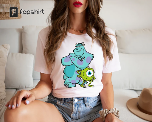 Monsters Inc Fan Shirt, Funny Disney Tee, Animated Movie Top, Disney Character Shirt, Animation Fan Top, Cartoon Party Shirt