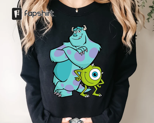 Monsters Inc Fan Shirt, Funny Disney Tee, Animated Movie Top, Disney Character Shirt, Animation Fan Top, Cartoon Party Shirt