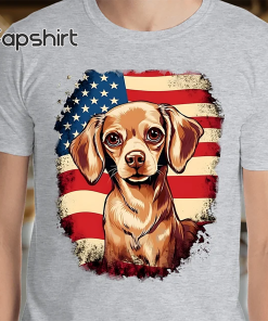 American Flag Chihuahua Dog Shirt | Chihuahua…