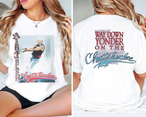 1992 Alan Jackson Way Down Yonder On The Chattahoochee Shirt, Alan Jackson Shirt, Love Music Shirt, Gift For Fan