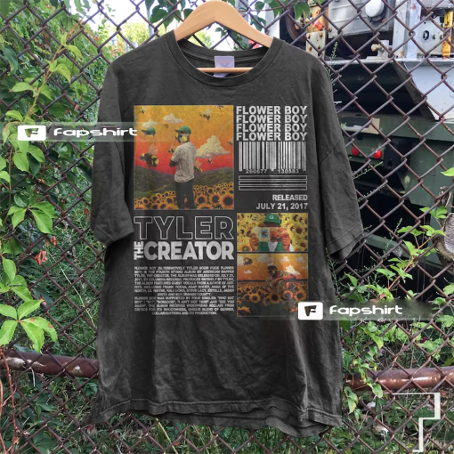 Tyler The Creator Vintage Bootleg Inspired Tee | Graphic Unisex Tee | Tyler The Creator Vintage T-Shirt, Flower Boy Shirt