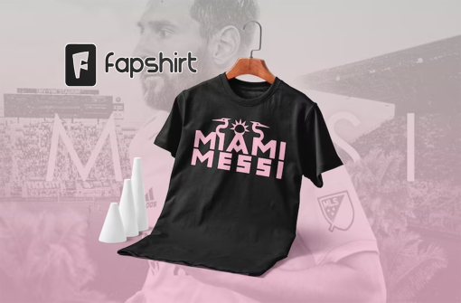 Lionel Messi Inter Miami Tee MLS Argentina PSG Barca Shirt Graphic Leo Messi GOAT T-Shirt